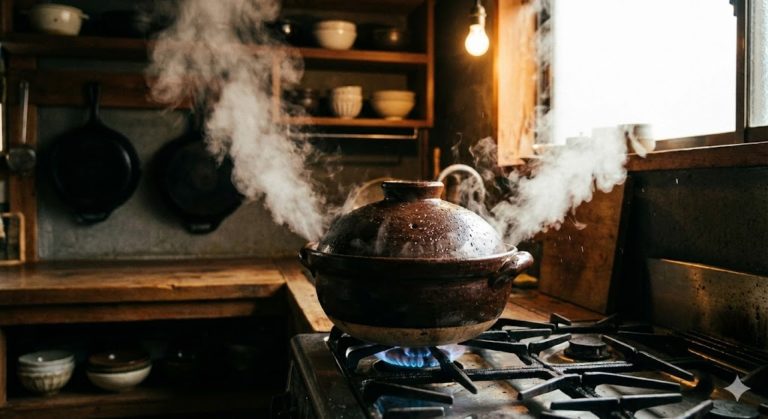 米が立つ。土鍋で炊く飯は、大地からの手紙だ。
