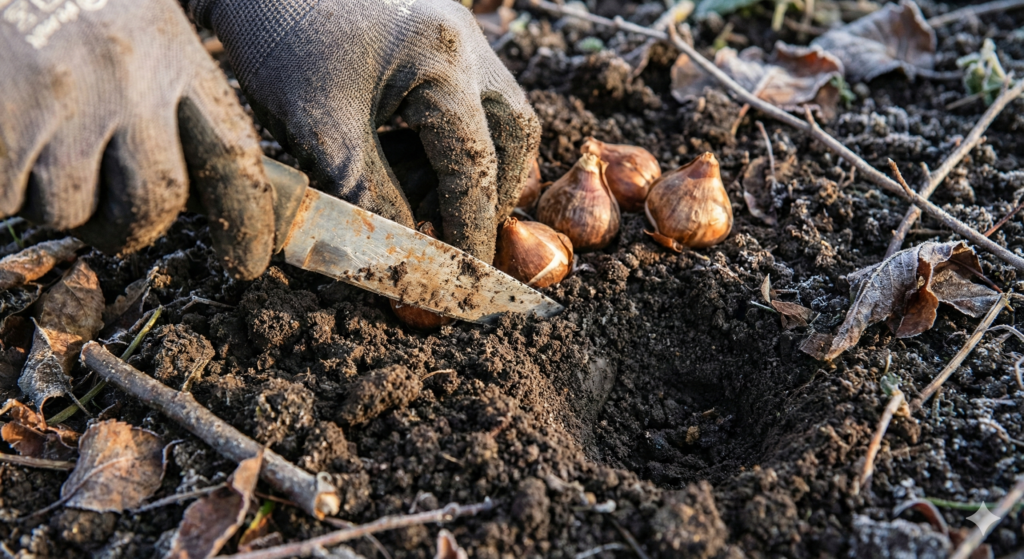 土を掘る、記憶を掘る (Hori-Hori Knife)