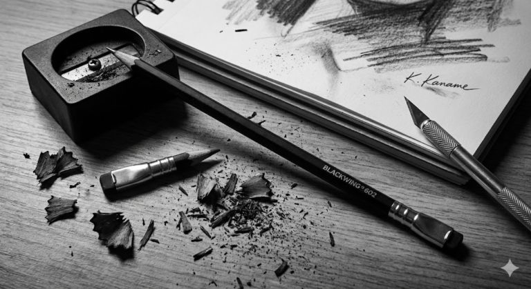 消えゆくものへの鎮魂歌。鉛筆を削る時間は、祈りに似ている。