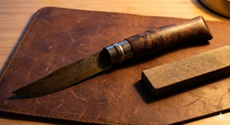 儀式としてのオイル漬け。Opinelは、僕の手の一部になる準備をしている。