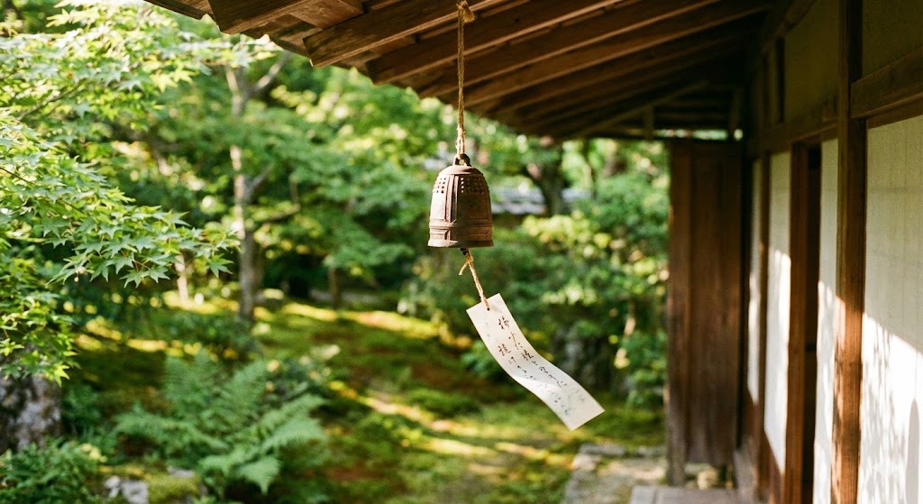 風の形を見る。南部鉄器の風鈴は、夏の輪郭を描く。