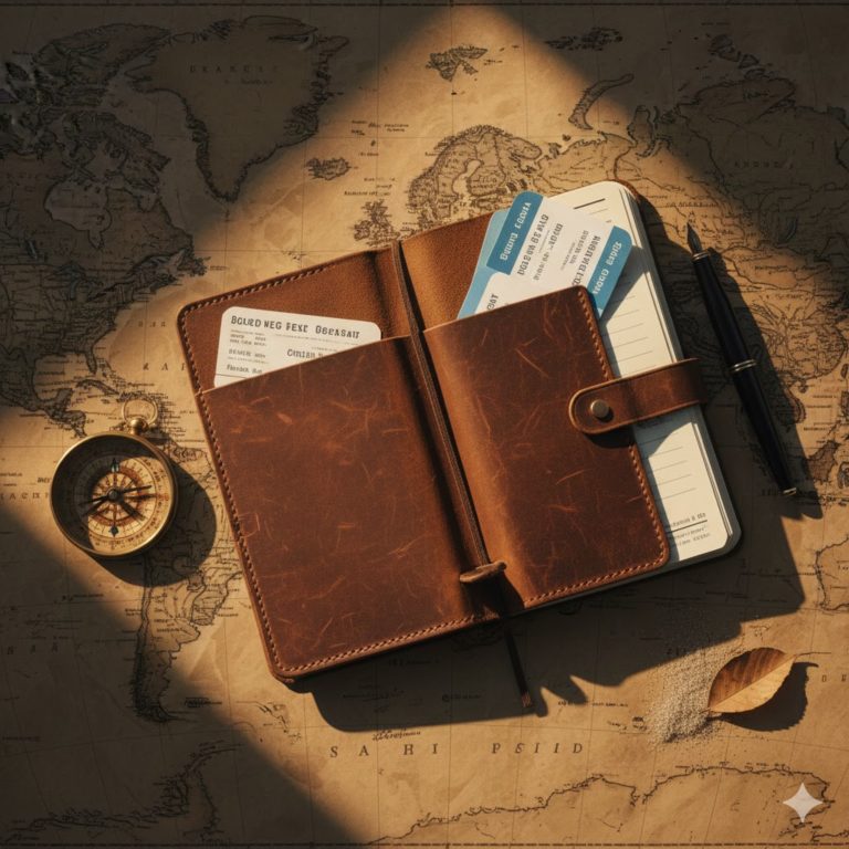 傷跡こそが、地図になる。Traveler's Notebook