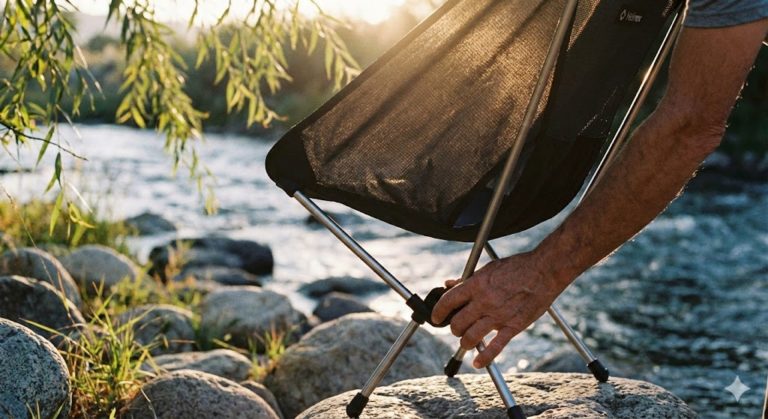 Helinox Chair One：折りたたまれた時間と座る自由。