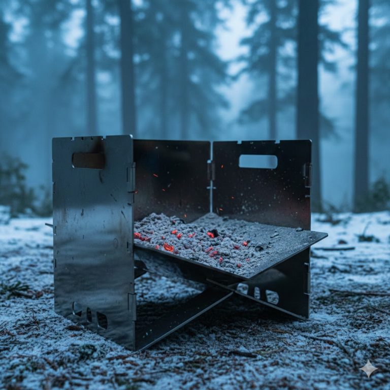 夜を焼き尽くす。Snow Peak 焚火台Lの「重力」について。