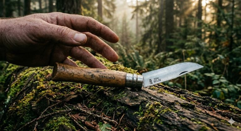 世界に干渉するための小さな牙。Opinel No.8と過ごす森の時間。